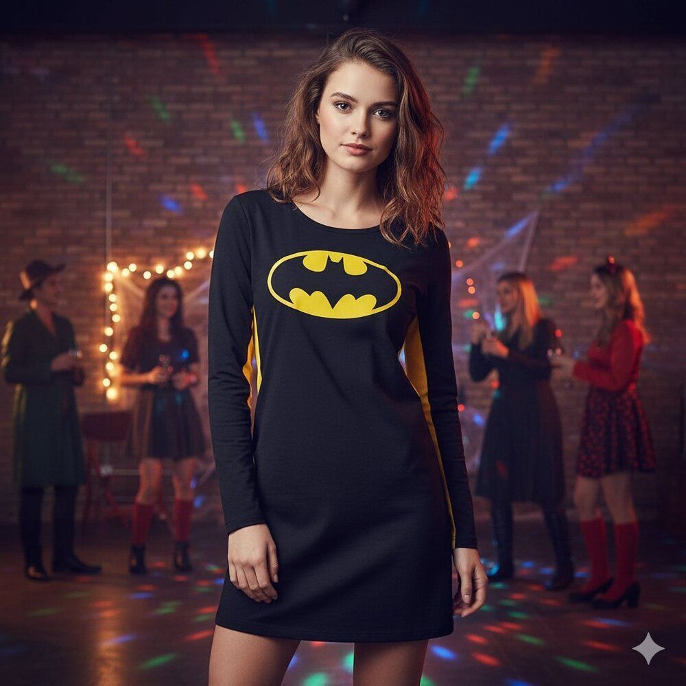 Ladies Rubies Batgirl Costume | With Wings & Logo | Size Small